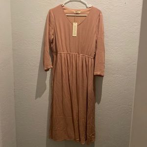 Roolee dress  dusty rose-peach size medium
